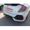Recambio de paragolpes trasero para honda civic x hatchback (fc_, fk_) 1.0 vtec (fk6) referencia OEM IAM   