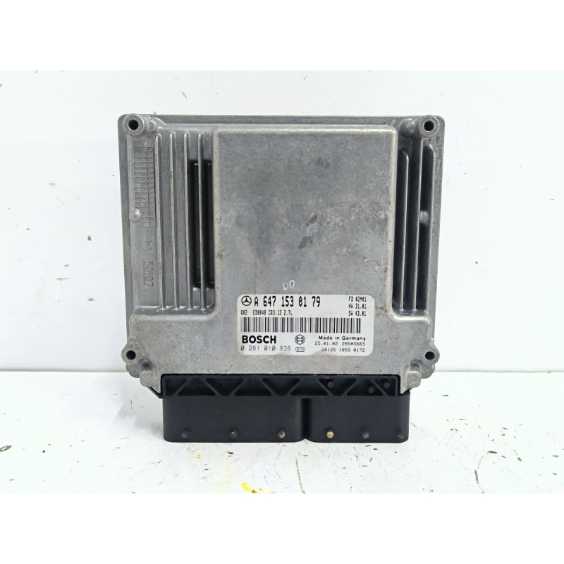 Recambio de centralita motor uce para mercedes-benz clase e (w211) e 270 cdi (211.016) referencia OEM IAM A6471530179 0281010836