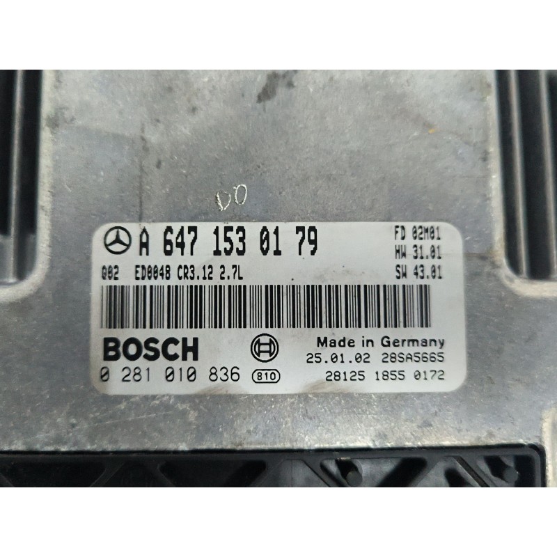 CENTRALITA MOTOR UCE 0281010836