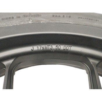 Recambio de rueda trasera para rieju rr am 50 49cc referencia OEM IAM J17XMT350  