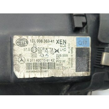 Recambio de faro izquierdo para mercedes-benz clase e (w211) e 270 cdi (211.016) referencia OEM IAM A2118201361  