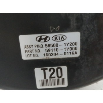 Recambio de servofreno para kia picanto ii (ta) 1.0 referencia OEM IAM 591101Y000 585001Y200 