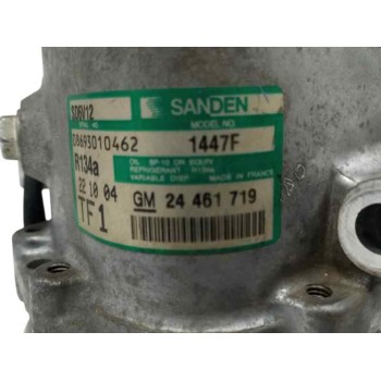 Recambio de compresor aire acondicionado para opel tigra twin top 1.4 16v referencia OEM IAM 24461719 1447F 