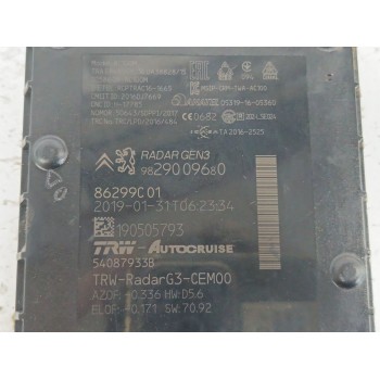 Recambio de modulo electronico para opel grandland / grandland x (a18, p1uo) 1.2 (75) referencia OEM IAM 9829009680 54087933B 