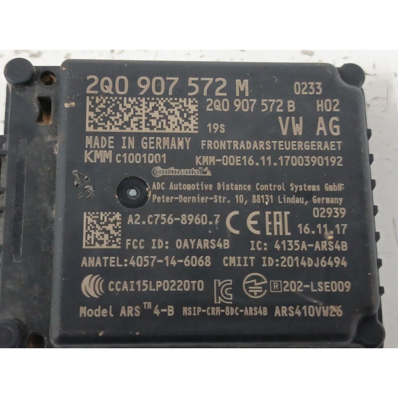 MODULO ELECTRONICO 2Q0907572B