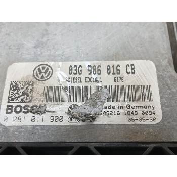 Recambio de centralita motor uce para volkswagen golf v (1k1) 1.9 tdi referencia OEM IAM 03G906016CB 0281011900 