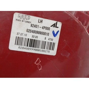 Recambio de piloto trasero izquierdo para hyundai i20 i (pb, pbt) 1.2 referencia OEM IAM 924014P000  