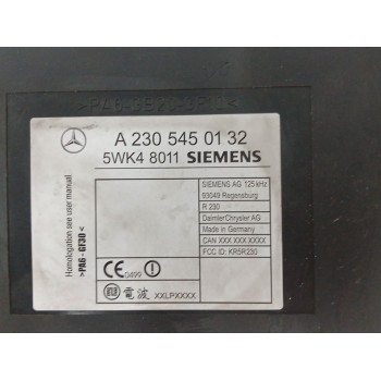 Recambio de modulo electronico para mercedes-benz clase s (w220, v220) s 320 cdi (220.026, 220.126) referencia OEM IAM A23054501