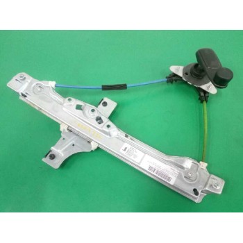 Recambio de elevalunas trasero izquierdo para peugeot 208 style referencia OEM IAM FUNDA 9673153980 MANUAL 