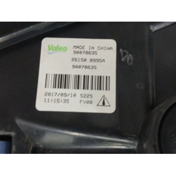 Recambio de faro antiniebla derecho para nissan x-trail iii (t32_, t32r, t32rr) 1.6 dci (t32) referencia OEM IAM 261508995A 9007