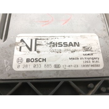 Recambio de centralita motor uce para nissan x-trail iii (t32_, t32r, t32rr) 1.6 dci (t32) referencia OEM IAM 0281033885  