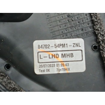 Recambio de retrovisor izquierdo para suzuki vitara (ly) 1.4 t (apk 414) referencia OEM IAM 8470254PM1  