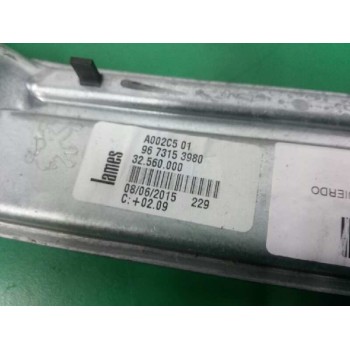 Recambio de elevalunas trasero izquierdo para peugeot 208 style referencia OEM IAM FUNDA 9673153980 MANUAL 