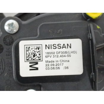 Recambio de pedal acelerador para nissan x-trail iii (t32_, t32r, t32rr) 1.6 dci (t32) referencia OEM IAM 18002DF30B  