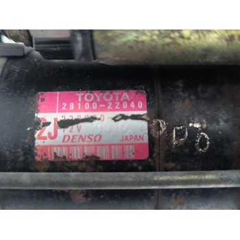 Recambio de motor arranque para toyota corolla verso (_e12_) 1.8 vvt-i (zze122_) referencia OEM IAM 2810022040  