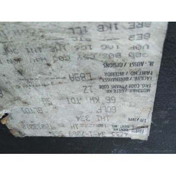 volkswagen golf iii berlina (1h1) del año 1995