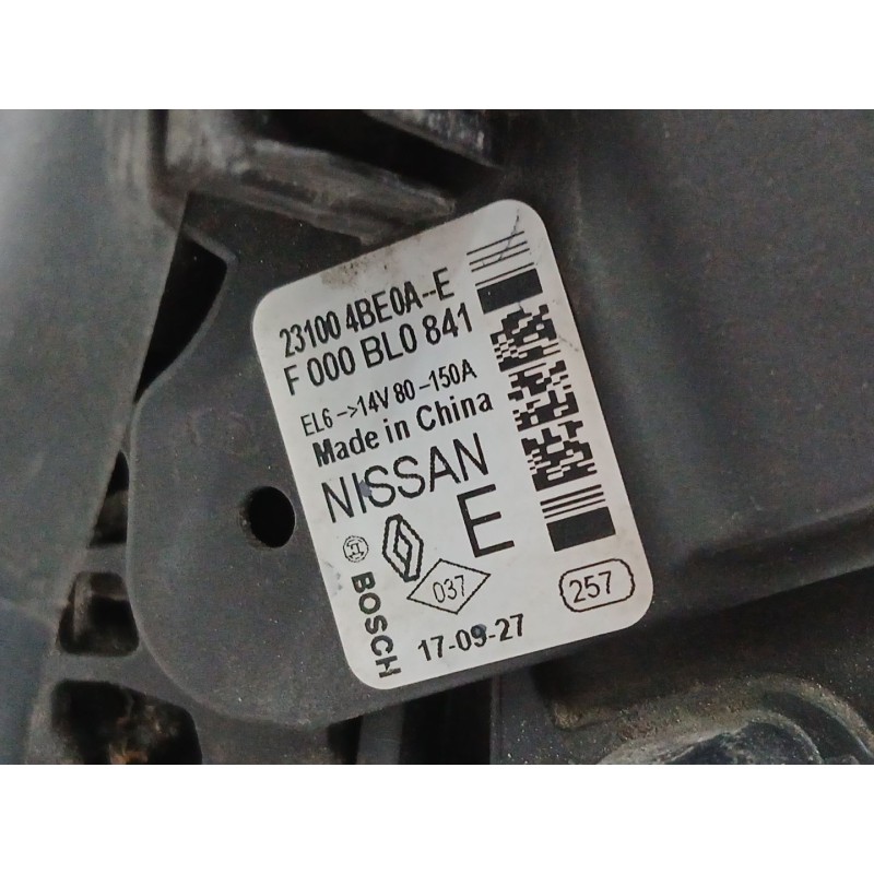 ALTERNADOR F000BL0841