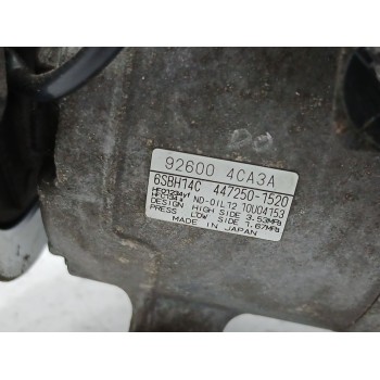 Recambio de compresor aire acondicionado para nissan x-trail iii (t32_, t32r, t32rr) 1.6 dci (t32) referencia OEM IAM 926004CA3A