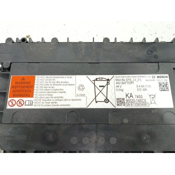 Recambio de bateria para suzuki vitara (ly) 1.4 t (apk 414) referencia OEM IAM 9652074SC0  