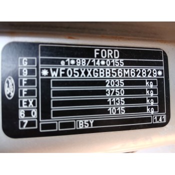 ford mondeo iii (b5y) del año 2006