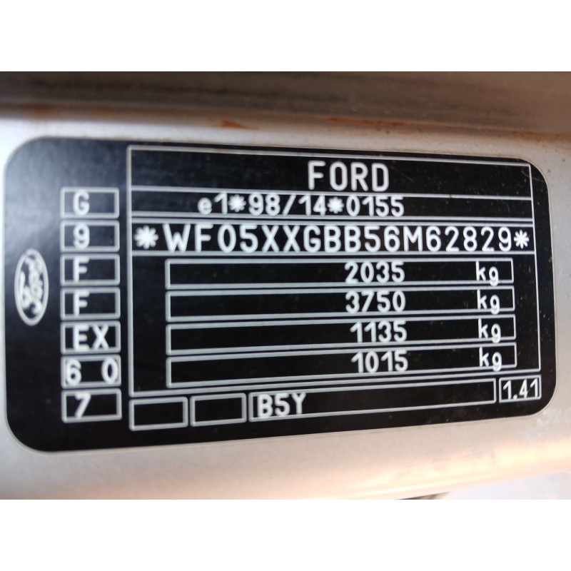 FORD MONDEO III (B5Y) 2006