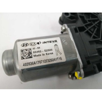 Recambio de motor elevalunas trasero derecho para hyundai ioniq tecno hybrid referencia OEM IAM 83460G2000  