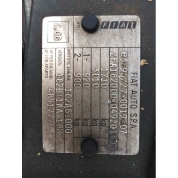 fiat brava (182) del año 1999