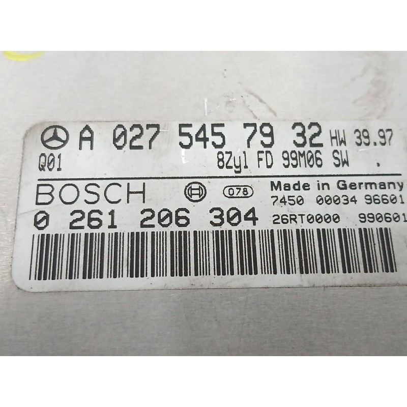 CENTRALITA MOTOR UCE 0261206304