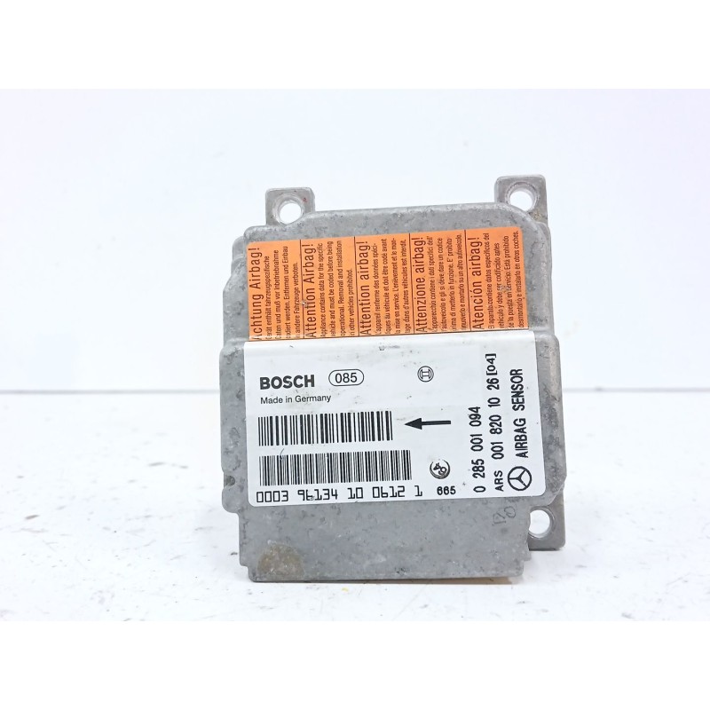 Recambio de centralita airbag para mercedes-benz clase e (w210) e 220 d (210.004) referencia OEM IAM 0018201026 0285001094 