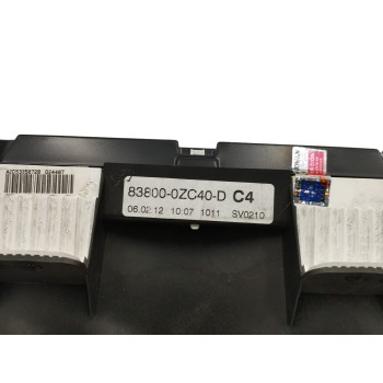 Recambio de cuadro instrumentos para toyota auris active referencia OEM IAM 838000ZC40D A2C53245521 