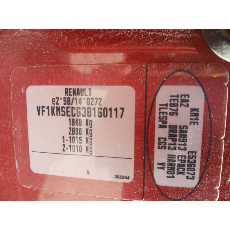 RENAULT MEGANE II Station Wagon (KM0/1_) 2007
