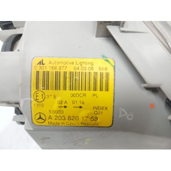 Recambio de faro izquierdo para mercedes-benz clase e (w210) berlina 2.8 24v cat referencia OEM IAM A2038201759 0301166277 