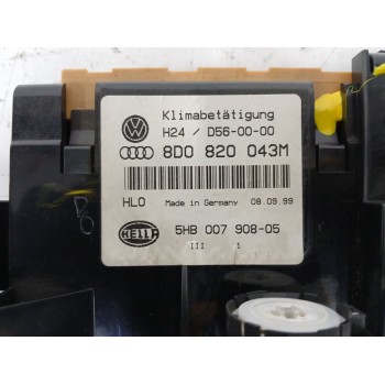 Recambio de mando climatizador para audi a4 b5 (8d2) 1.8 referencia OEM IAM 8D0820043M  