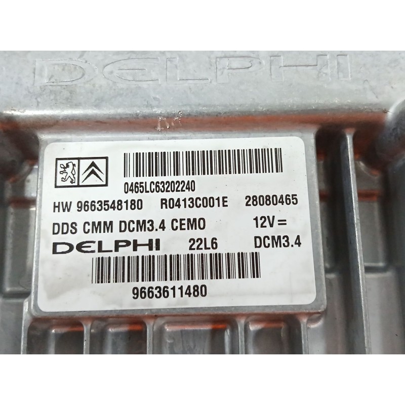 CENTRALITA MOTOR UCE 9663548180