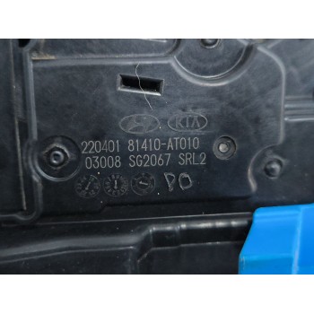 Recambio de cerradura puerta trasera izquierda para kia niro ii (sg2) 1.6 gdi plug-in hybrd referencia OEM IAM 81410AT010 SG2067