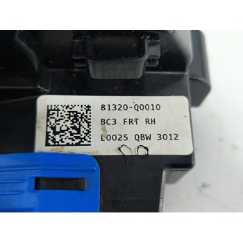 Recambio de cerradura puerta delantera derecha para hyundai i20 iii (bc3, bi3) 1.2 referencia OEM IAM 81320Q0010  