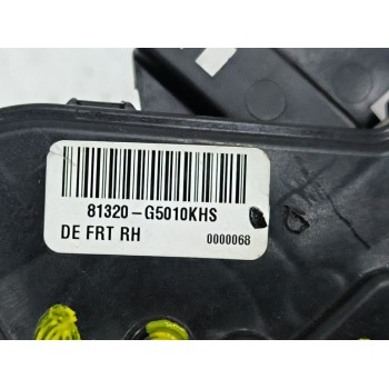 Recambio de cerradura puerta delantera derecha para kia niro i (de) 1.6 gdi hybrid referencia OEM IAM 81320G5010  