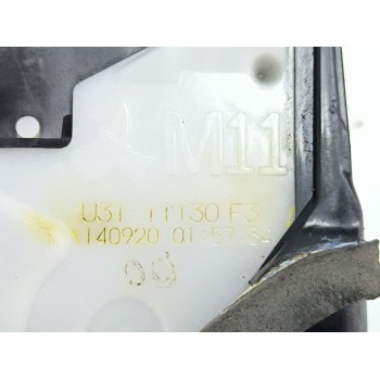 Recambio de cerradura puerta delantera derecha para toyota yaris (_p13_) 1.5 hybrid (nhp130_) referencia OEM IAM U3111130F3  