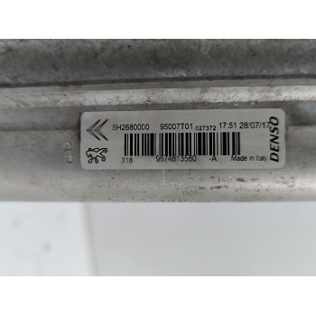 Recambio de condensador / radiador aire acondicionado para citroën c4 cactus 1.2 vti 82 referencia OEM IAM 9674813580 95007T01 9