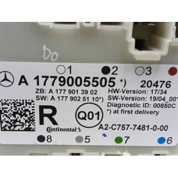 Recambio de modulo electronico para mercedes-benz gla (h247) gla 200 d (247.712) referencia OEM IAM A1779005505  