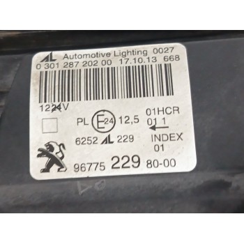 Recambio de faro derecho para peugeot 308 ii (lb_, lp_, lw_, lh_, l3_) 1.6 hdi / bluehdi 115 referencia OEM IAM 9677522980 03012