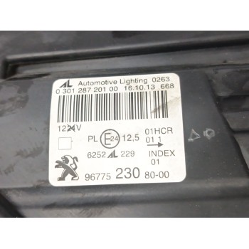 Recambio de faro izquierdo para peugeot 308 ii (lb_, lp_, lw_, lh_, l3_) 1.6 hdi / bluehdi 115 referencia OEM IAM 9677523080  