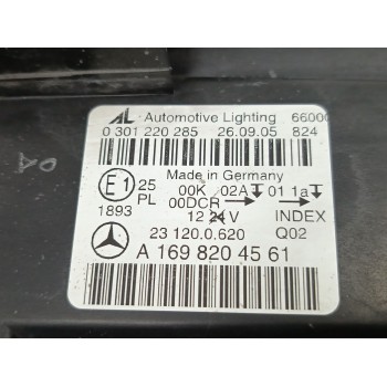 Recambio de faro izquierdo para mercedes-benz clase b sports tourer (w245) b 200 cdi (245.208) referencia OEM IAM A1698205161  