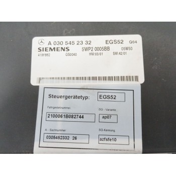 Recambio de modulo electronico para mercedes-benz clase e (w210) e 220 cdi (210.006) referencia OEM IAM A0305452332 5WP20005BB 