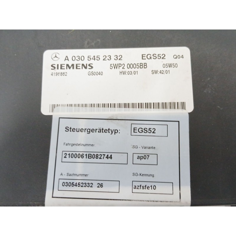 MODULO ELECTRONICO 5WP20005BB