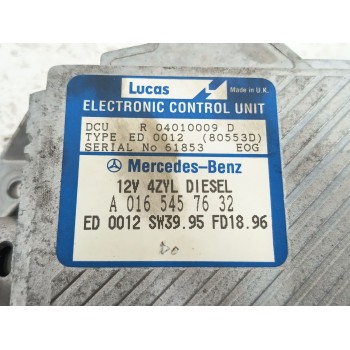Recambio de centralita motor uce para mercedes-benz clase e (w210) e 220 d (210.004) referencia OEM IAM A0165457632  