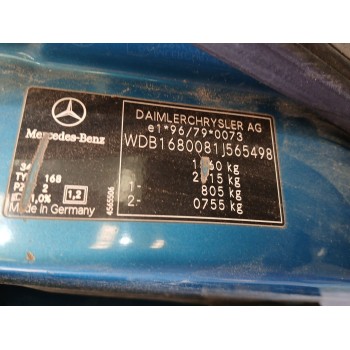 mercedes-benz clase a (w168) del año 2001