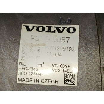 Recambio de compresor aire acondicionado para volvo xc40 (536) d3 referencia OEM IAM P31449067  