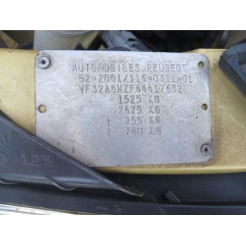 peugeot 206 hatchback (2a/c) del año 2005