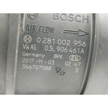 Recambio de caudalimetro para audi a4 avant (8w5) 2.0 16v tdi referencia OEM IAM 03L906461A 0281002956 